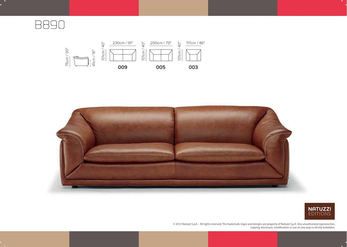 B890 divani sofa tech